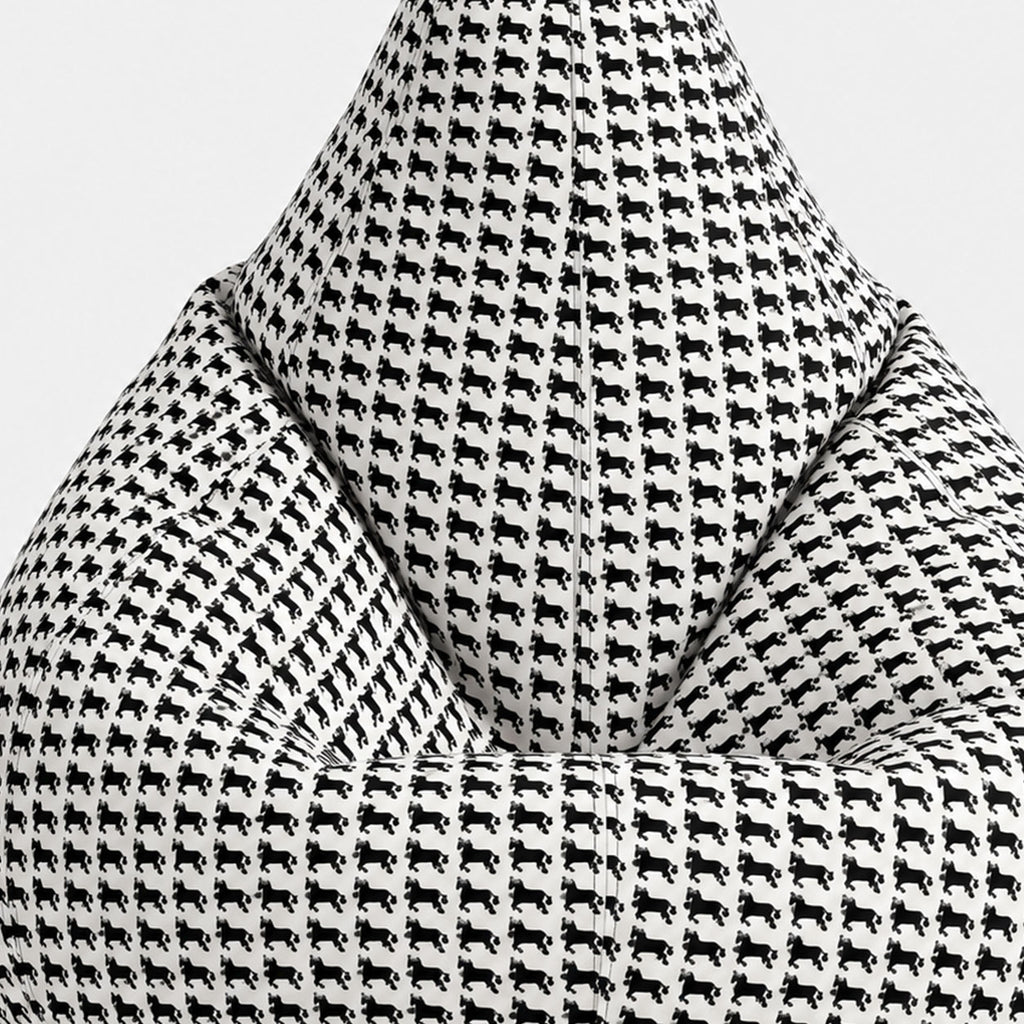Classic Houndstooth Bean Bags