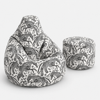 Safari Sketch Bean Bags