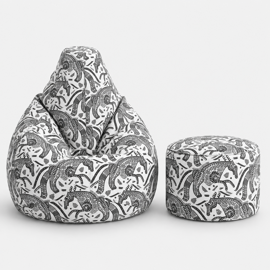 Safari Sketch Bean Bags