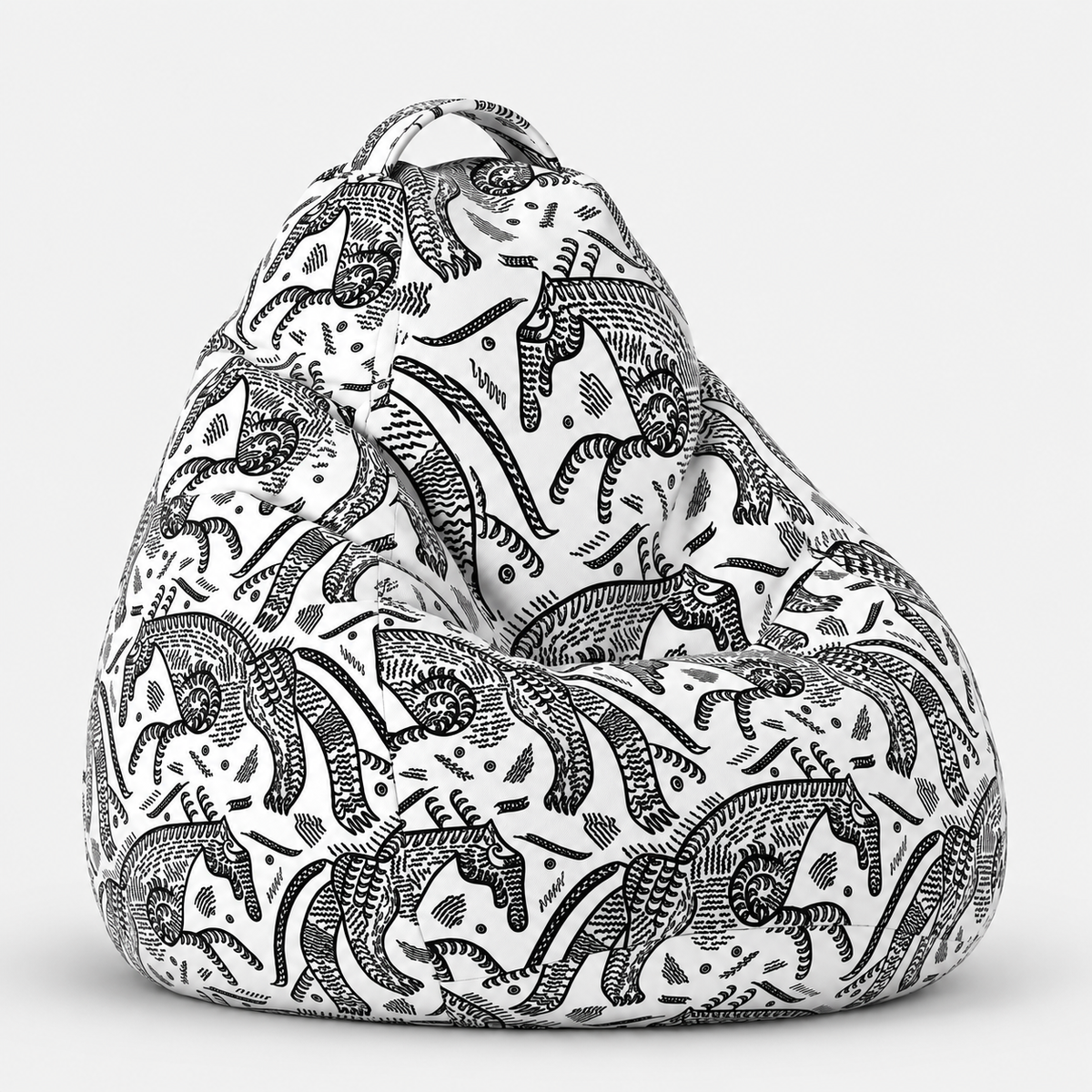 Safari Sketch Bean Bags