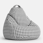 Classic Houndstooth Bean Bags