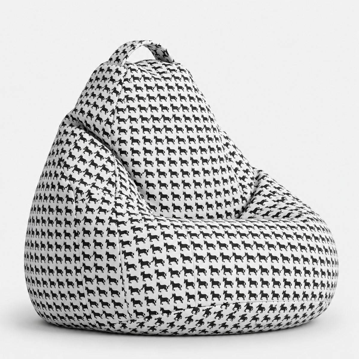 Classic Houndstooth Bean Bags