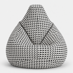 Classic Houndstooth Bean Bags